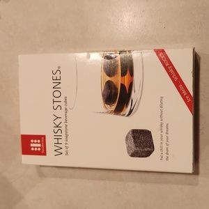 NEW Hand-crafted Whiskey Bourbon Stones Set of 9 Teroforma New in Box Made in US